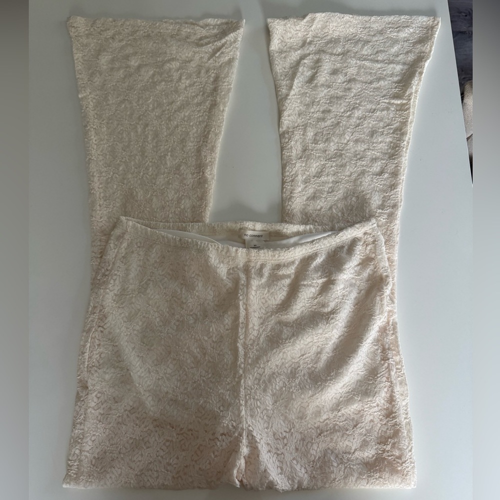 Lace Flare Pants